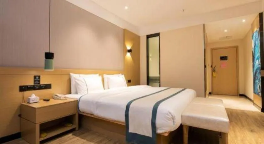 Bed in City Comfort Inn Kunming Xinluojiu Bay Guangju Road