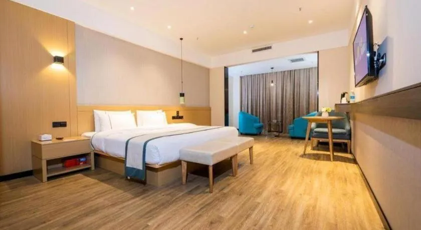 Bed in City Comfort Inn Kunming Xinluojiu Bay Guangju Road