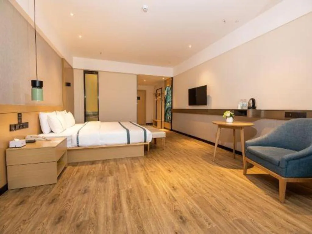 Bed in City Comfort Inn Kunming Xinluojiu Bay Guangju Road