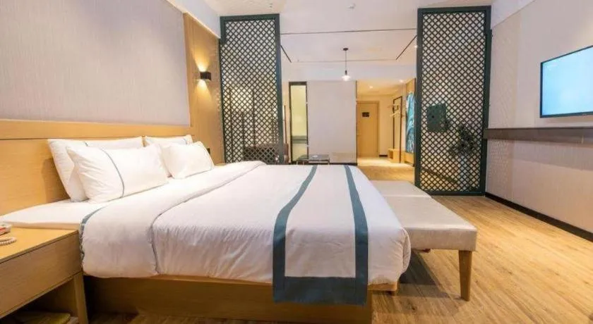 Bed in City Comfort Inn Kunming Xinluojiu Bay Guangju Road