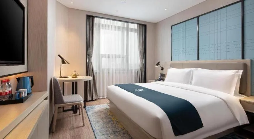 Bed in Echarm Hotel Shenyang Zhongjie North Station Metro Station
