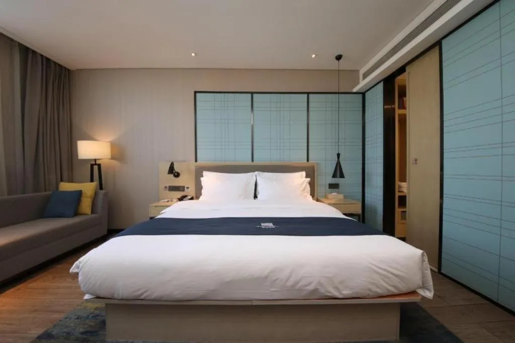 Bed in Echarm Hotel Shenyang Zhongjie North Station Metro Station