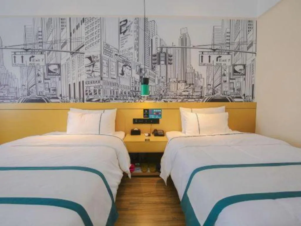 Bed in City Comfort Inn Kunming High-speed Railway South Station 7th Street Area