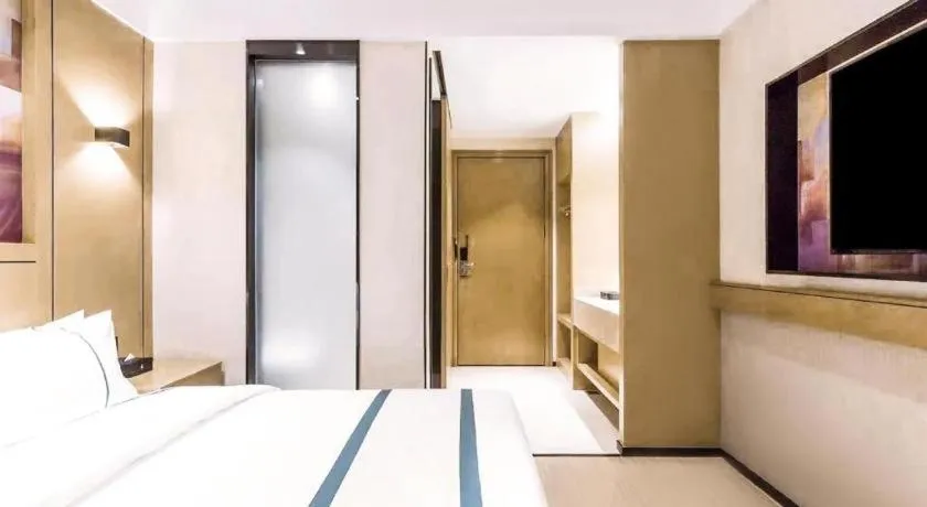 Bed in City Comfort Inn Kunming High-speed Railway South Station 7th Street Area