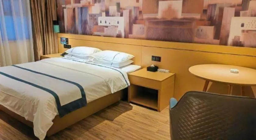 Bed in City Comfort Inn Kunming High-speed Railway South Station 7th Street Area