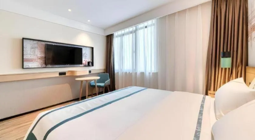 Bed in City Comfort Inn Kunming High-speed Railway South Station 7th Street Area