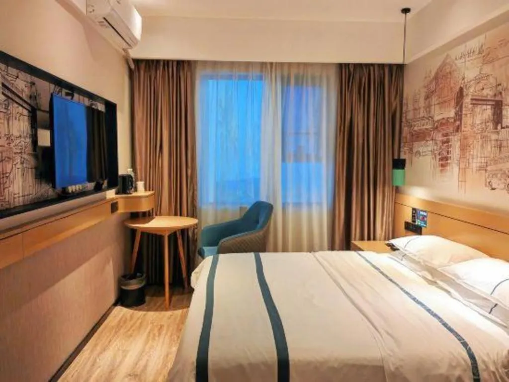 Bed in City Comfort Inn Kunming High-speed Railway South Station 7th Street Area