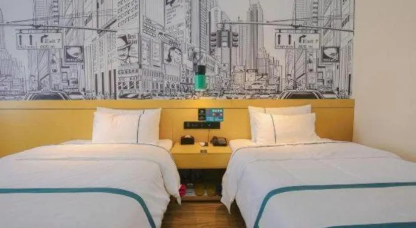 Bed in City Comfort Inn Kunming High-speed Railway South Station 7th Street Area