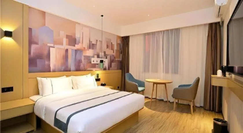 Bed in City Comfort Inn Kunming High-speed Railway South Station 7th Street Area