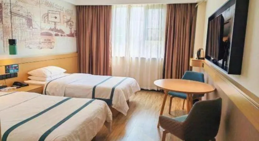 Bed in City Comfort Inn Kunming High-speed Railway South Station 7th Street Area