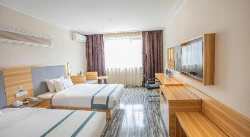 Bed in City Comfort Inn Hengyang Jiefang Avenue Business Walking Street