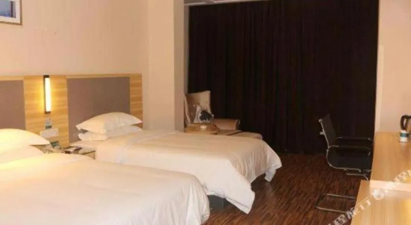 Bed in City Comfort Inn Hengyang Jiefang Avenue Business Walking Street