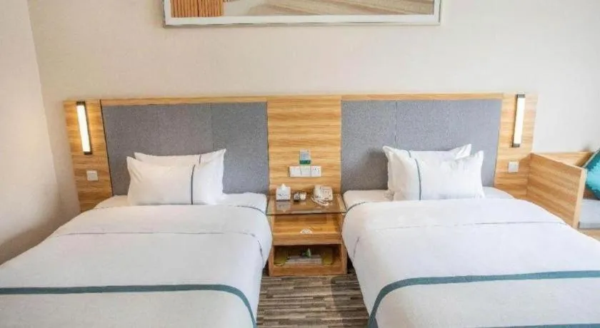 Bed in City Comfort Inn Hengyang Jiefang Avenue Business Walking Street