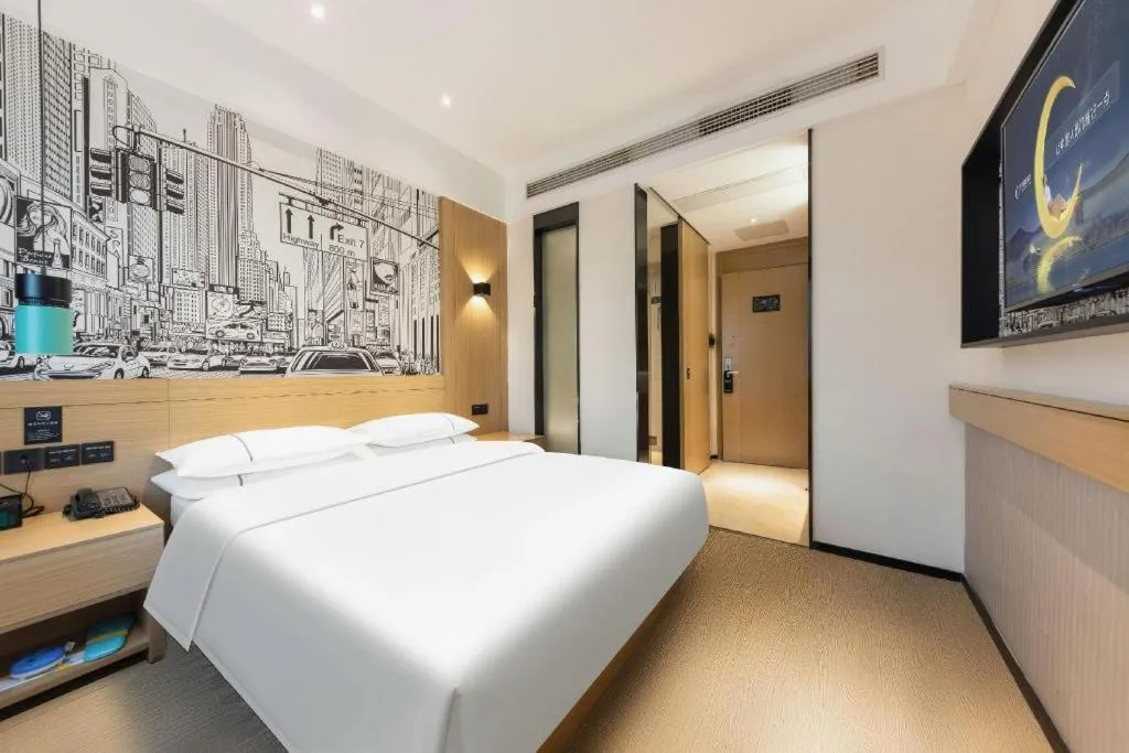 Bed in City Comfort Inn Xianning Yinquan Avenue