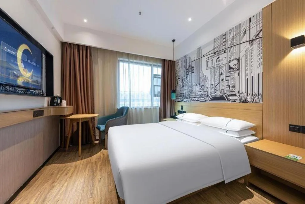 Bed in City Comfort Inn Xianning Yinquan Avenue