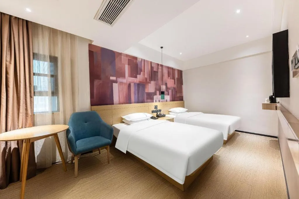 Bed in City Comfort Inn Xianning Yinquan Avenue