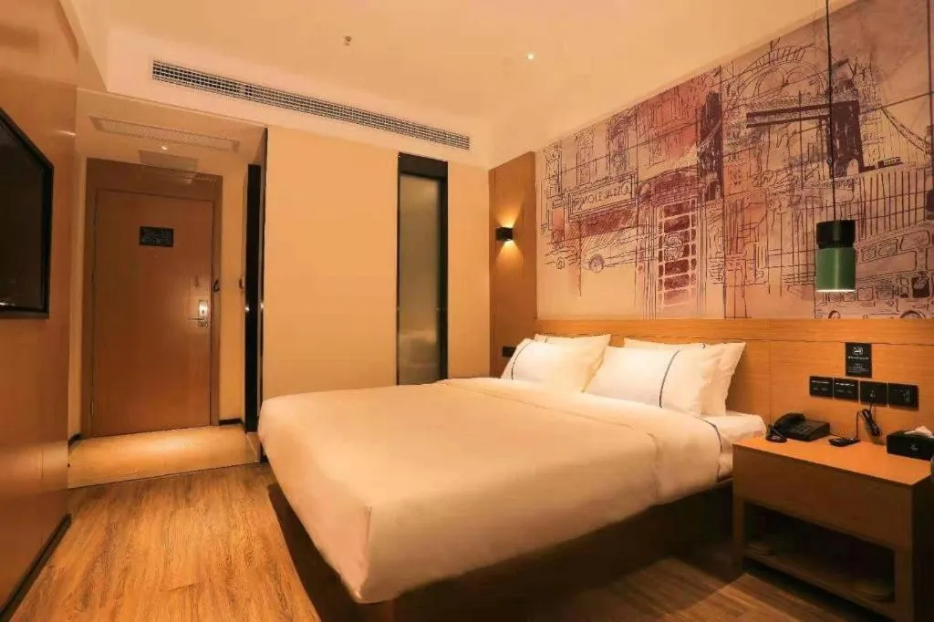 Bed in City Comfort Inn Xianning Yinquan Avenue