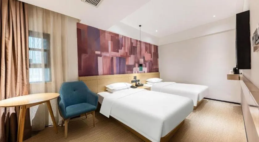 Bed in City Comfort Inn Xianning Yinquan Avenue