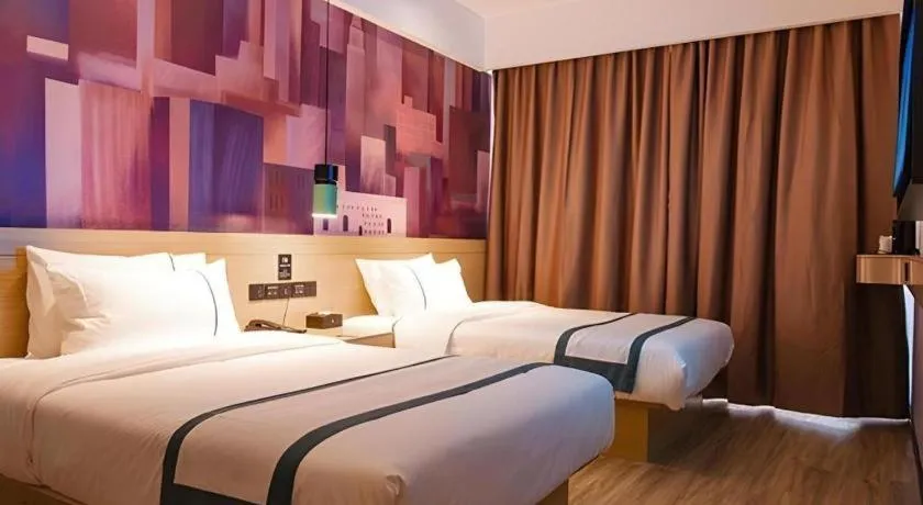 Bed in City Comfort Inn Xianning Yinquan Avenue