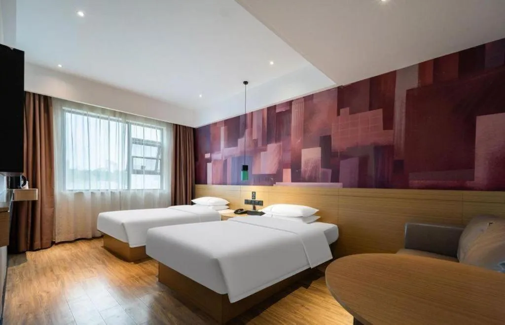 Bed in City Comfort Inn Xianning Yinquan Avenue