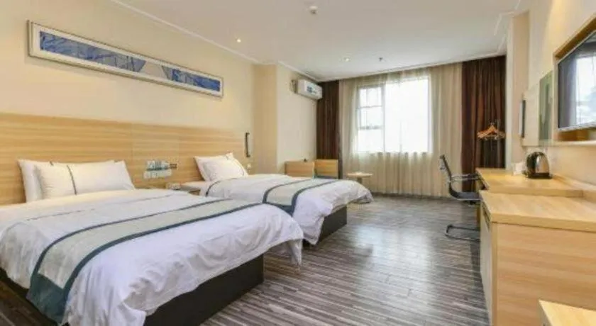 Bed in City Comfort Inn Dongguan Shijie Jiarong Shopping Plaza
