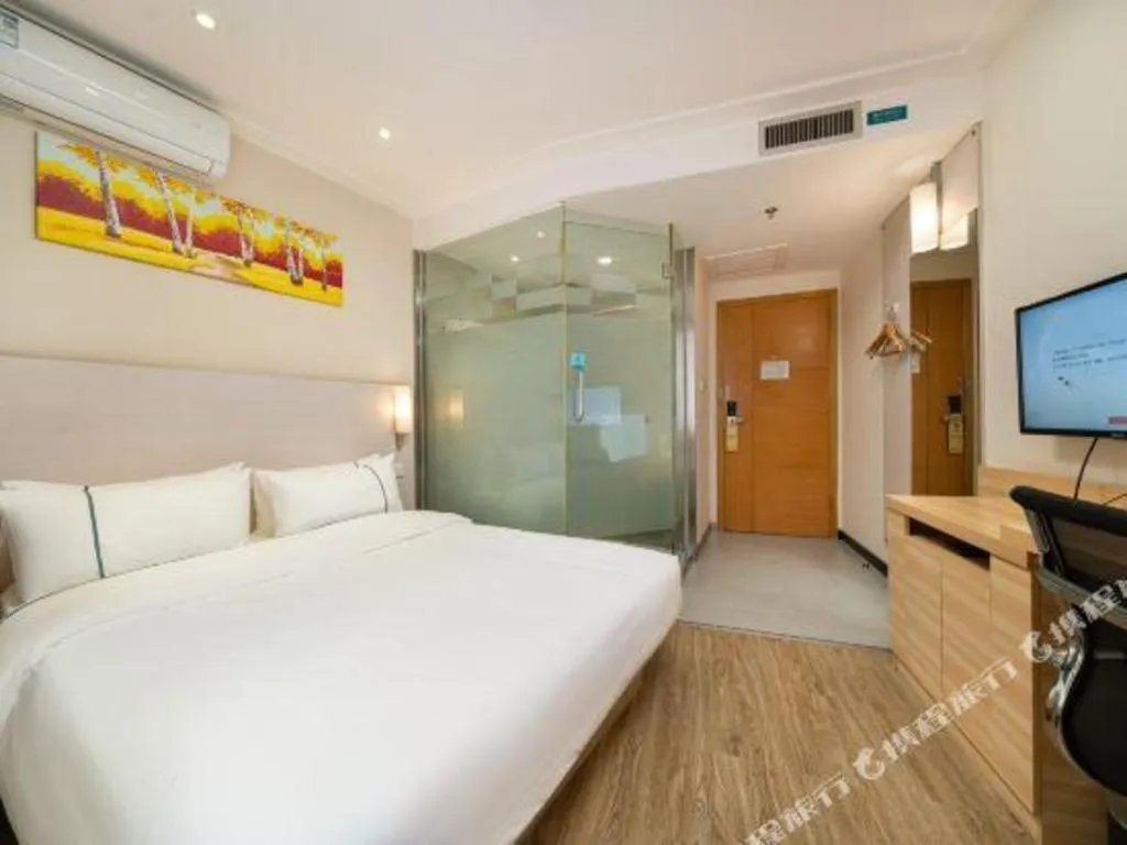Bed in City Comfort Inn Nanning Minzhu Road Guangxi Dianwang