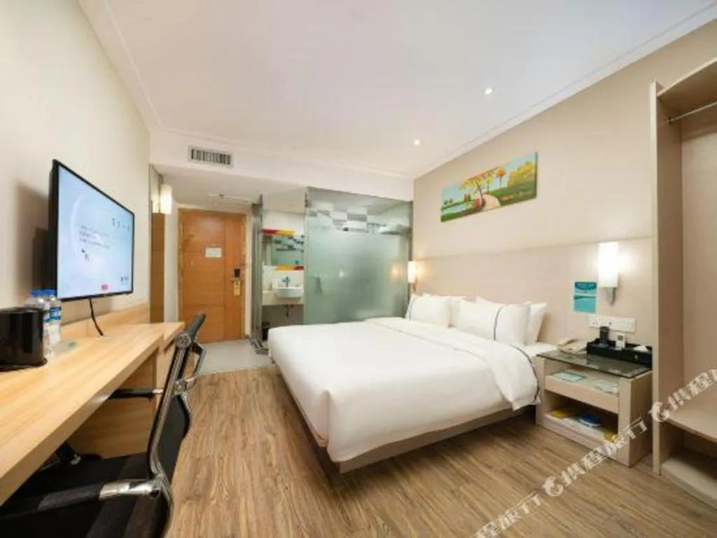 Bed in City Comfort Inn Nanning Minzhu Road Guangxi Dianwang