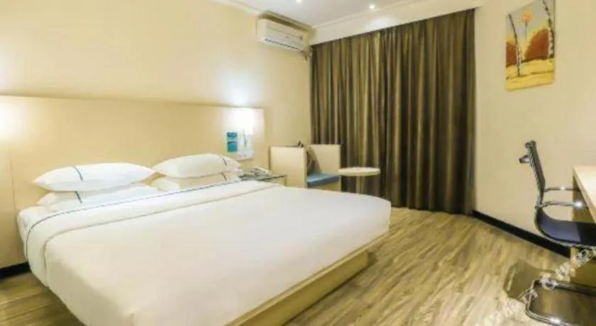 Bed in City Comfort Inn Nanning Minzhu Road Guangxi Dianwang