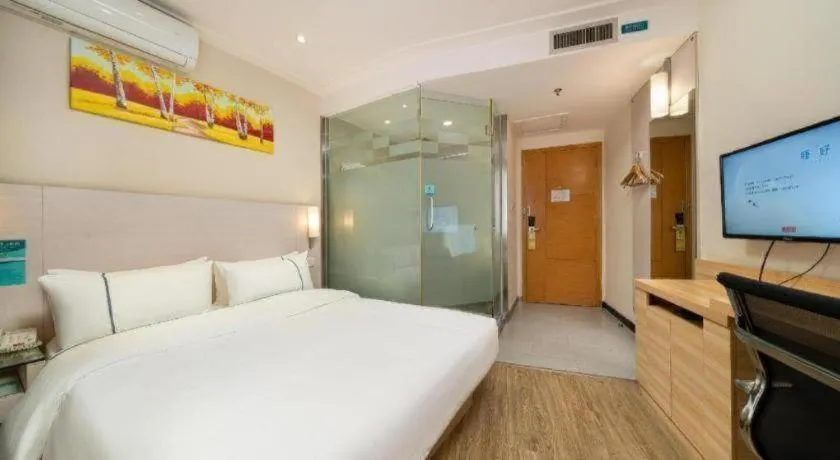 Bed in City Comfort Inn Nanning Minzhu Road Guangxi Dianwang