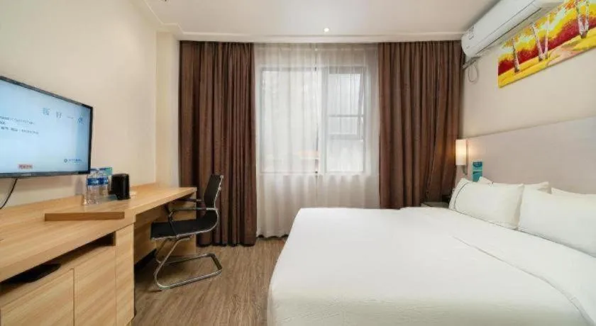 Bed in City Comfort Inn Nanning Minzhu Road Guangxi Dianwang