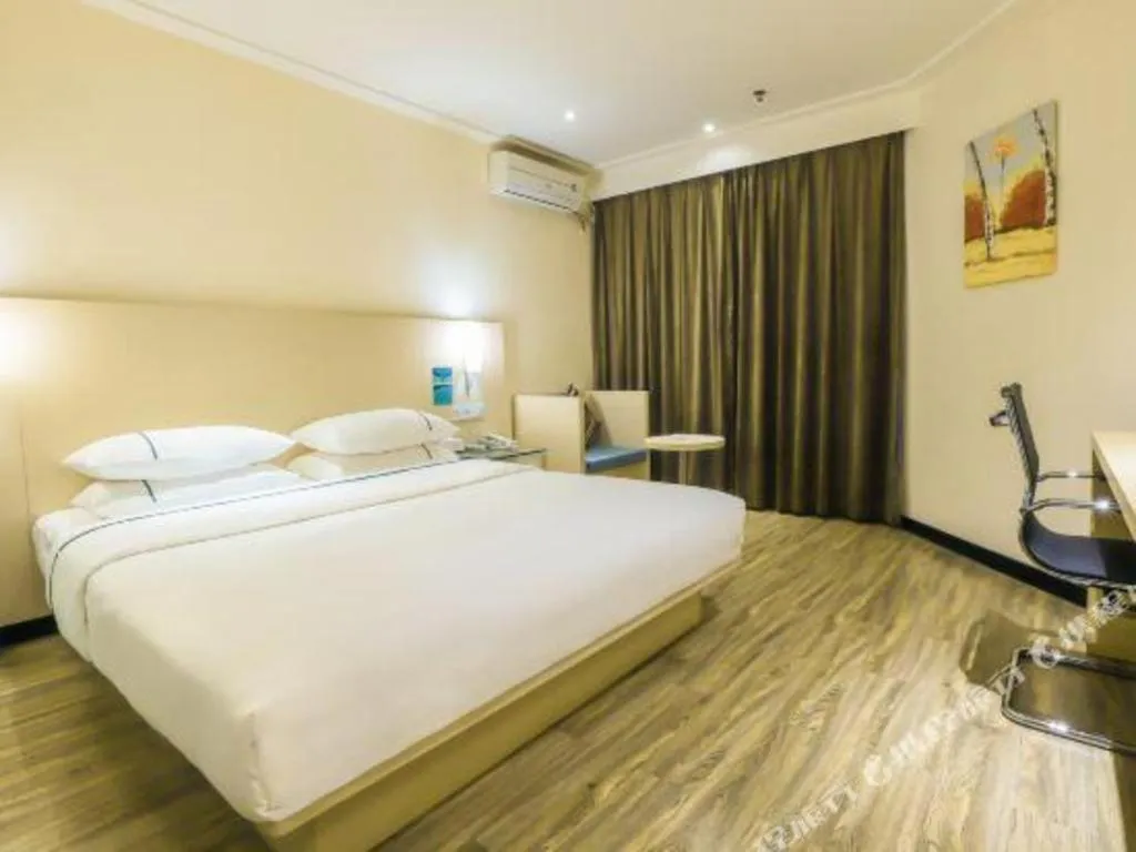 Bed in City Comfort Inn Nanning Minzhu Road Guangxi Dianwang