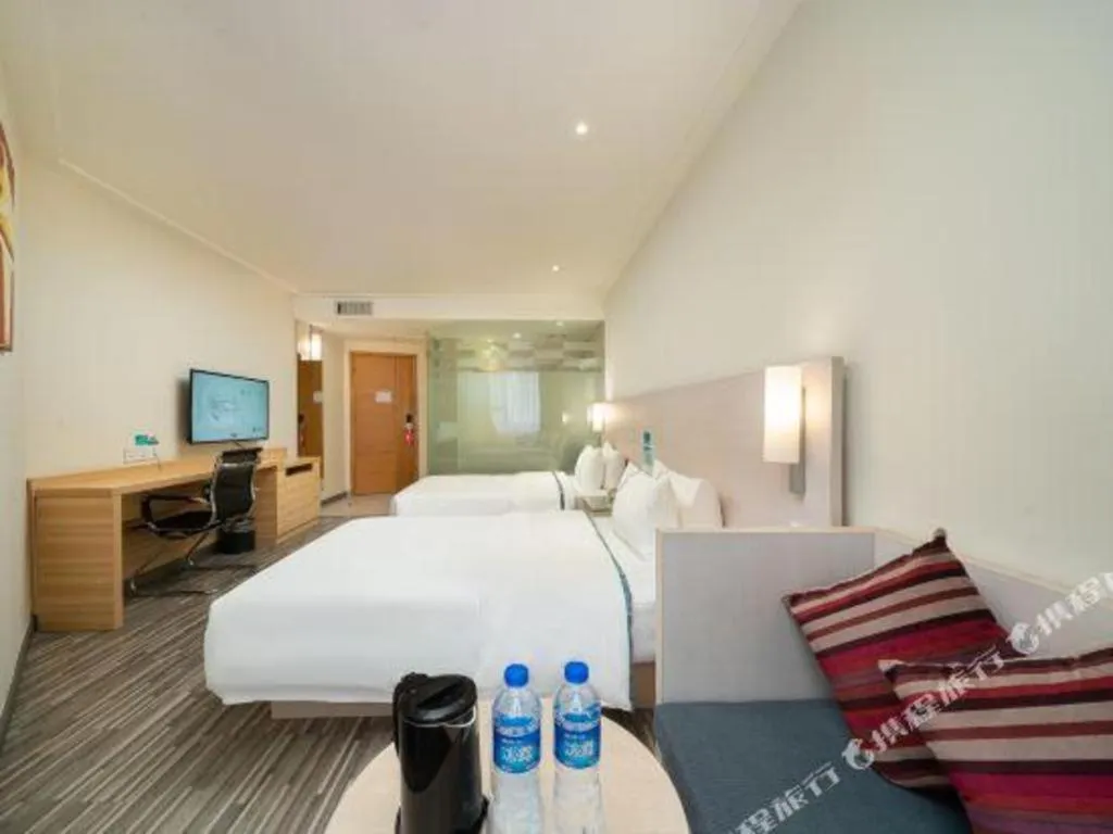 Bed in City Comfort Inn Nanning Minzhu Road Guangxi Dianwang