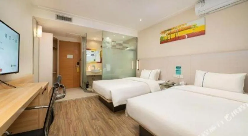 Bed in City Comfort Inn Nanning Minzhu Road Guangxi Dianwang