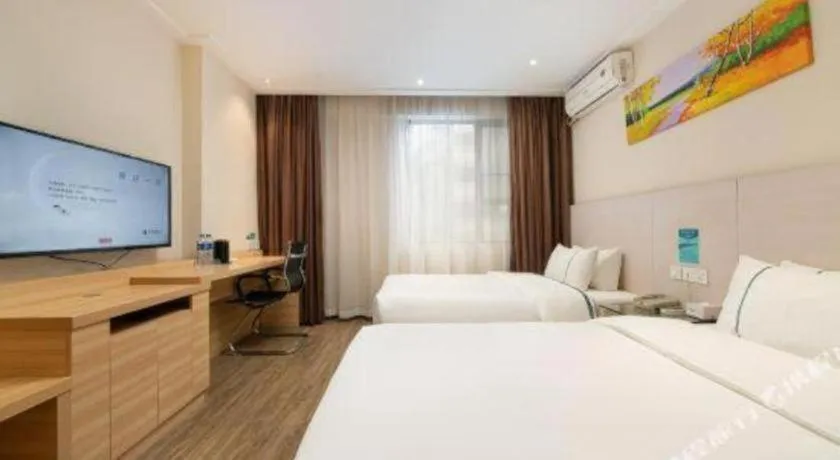 Bed in City Comfort Inn Nanning Minzhu Road Guangxi Dianwang