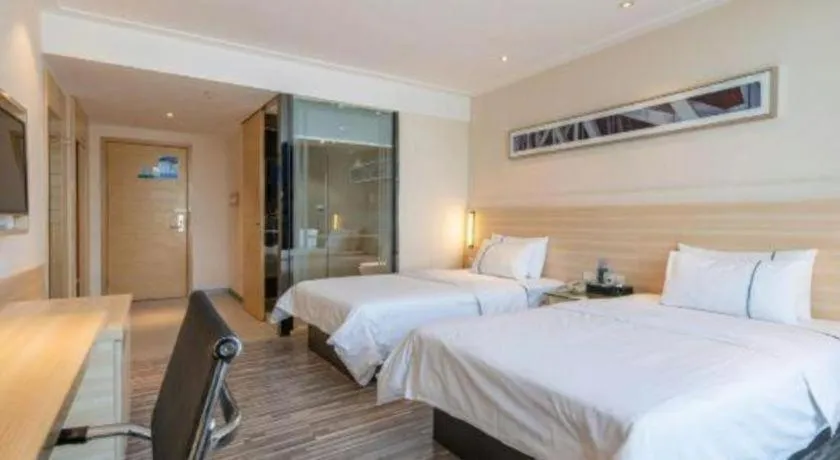 Bed in City Comfort Inn Dongguan Shilong Huixing Commercial Center