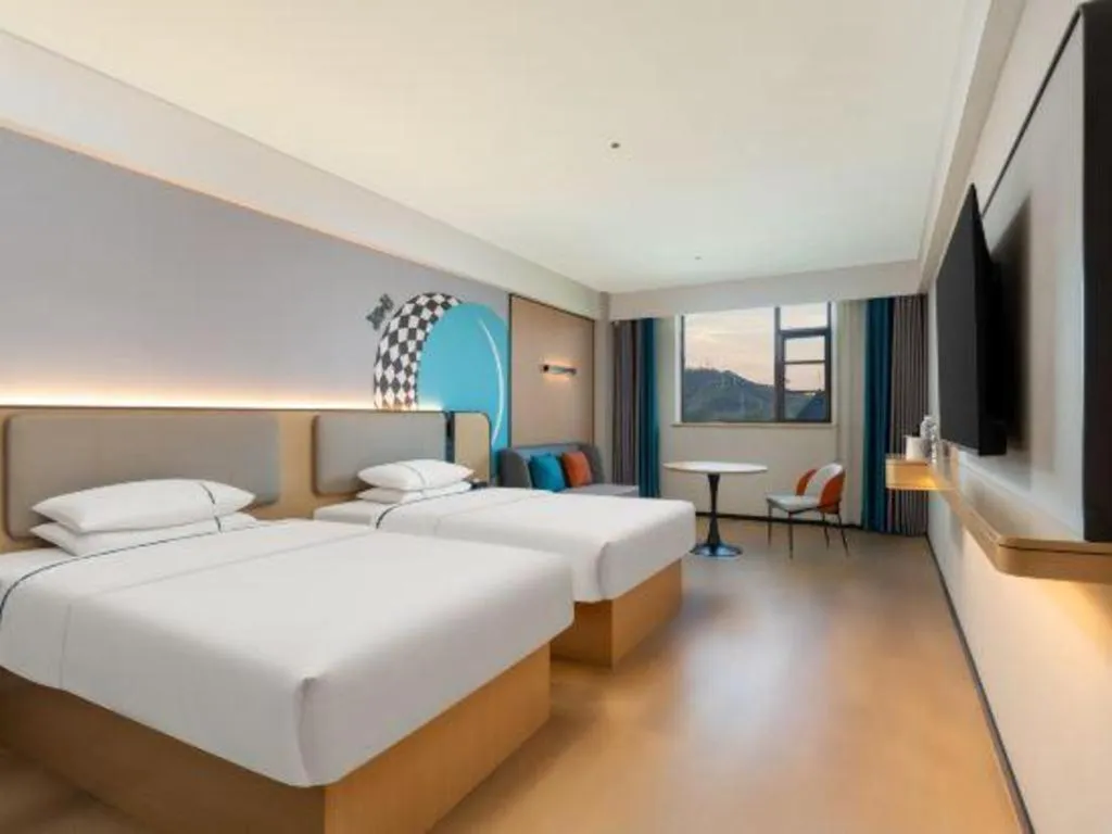 Bed in City Comfort Inn Shiyan Wudang Mountain