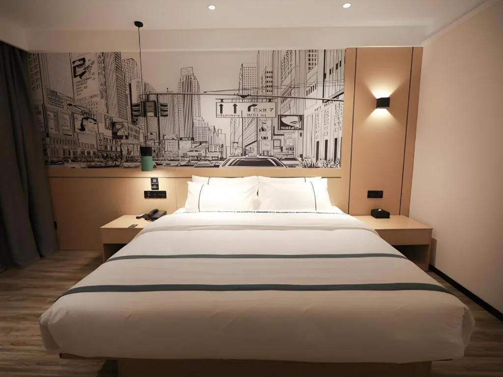 Bed in City Comfort Inn Fuchuan Fenghuang Road