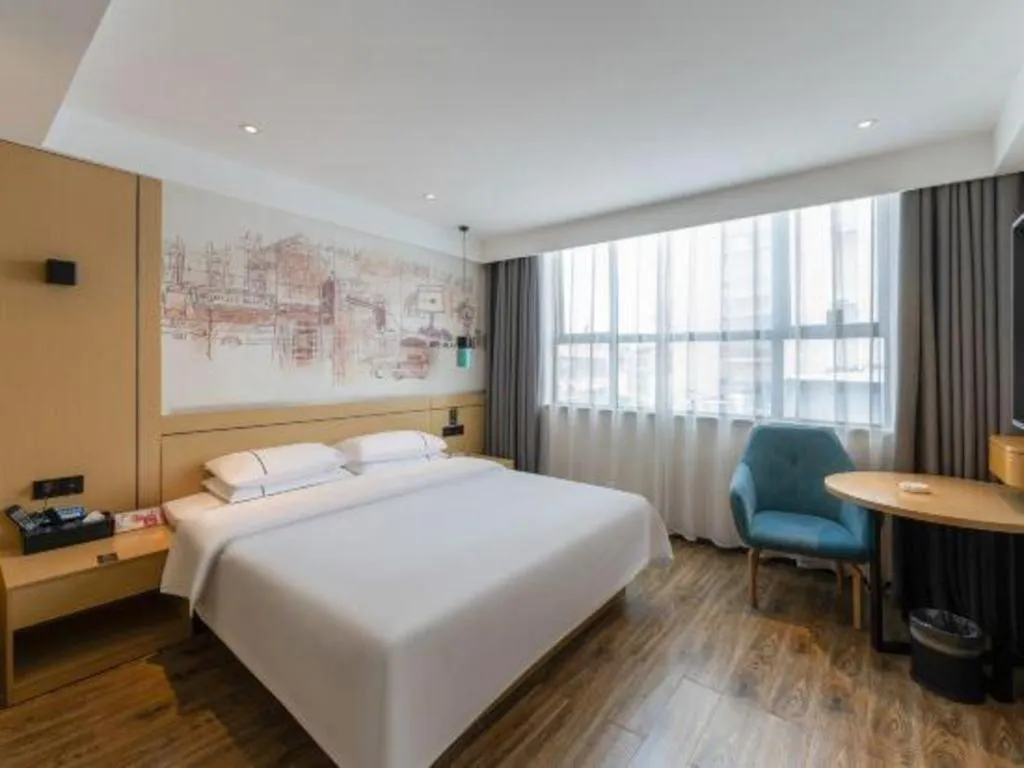 Bed in City Comfort Inn Fuchuan Fenghuang Road