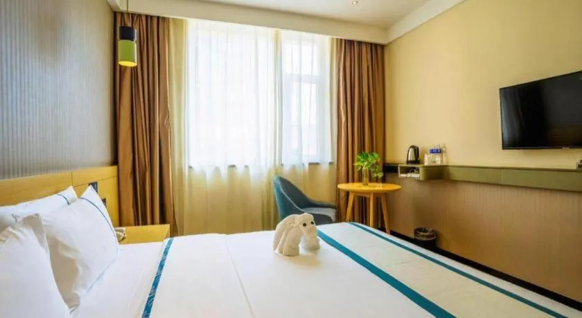 Bed in City Comfort Inn Shaoyang Xinning