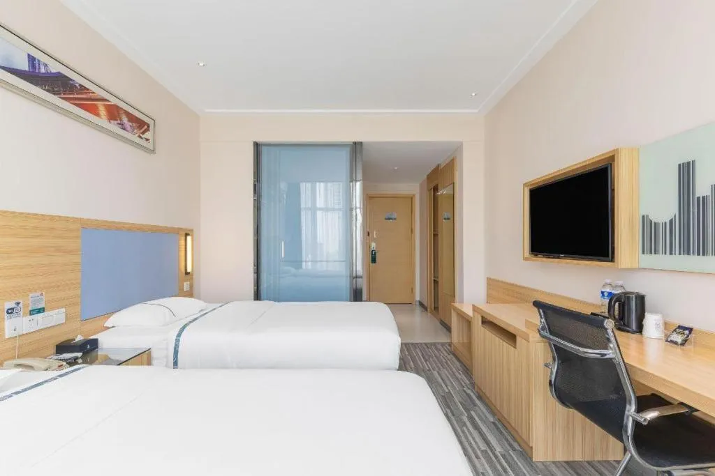 Bed in City Comfort Inn Shaoyang Xinning