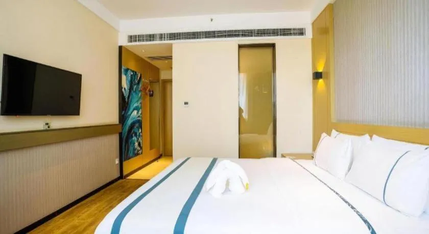 Bed in City Comfort Inn Shaoyang Xinning