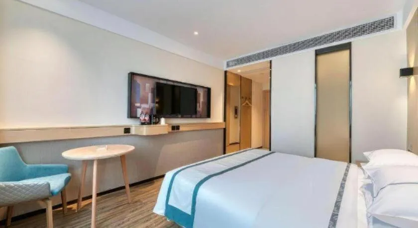 Bed in City Comfort Inn Lijiang Ancient Town