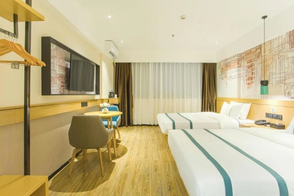 Bed in City Comfort Inn Lijiang Ancient Town