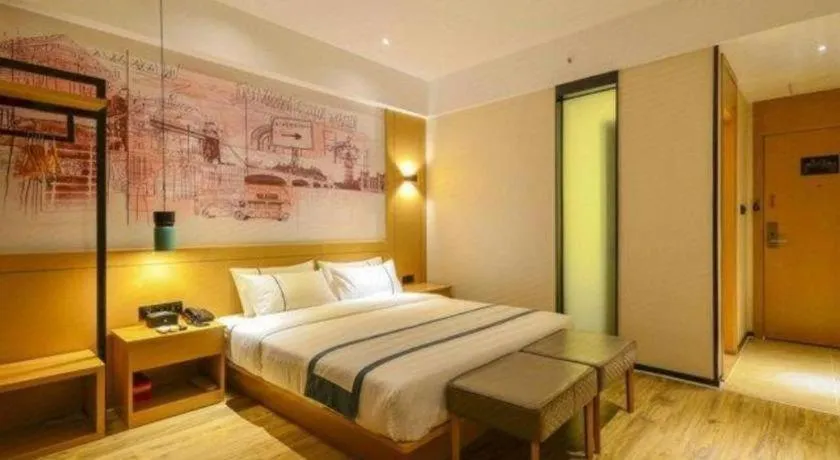 Bed in City Comfort Inn Lijiang Ancient Town