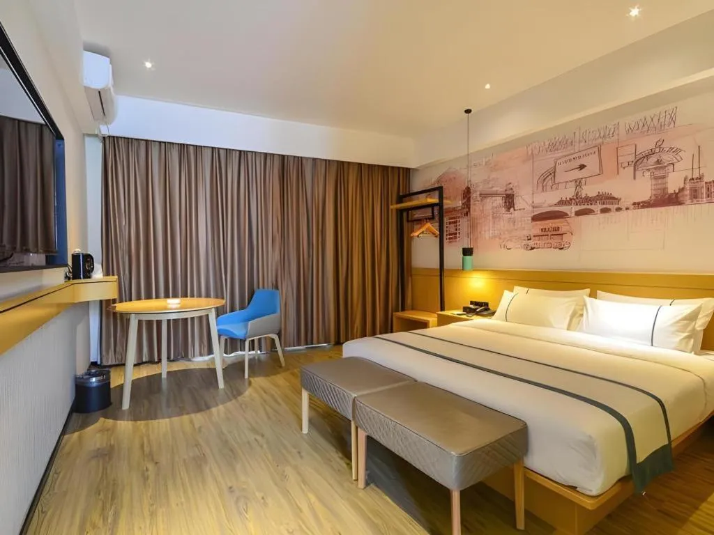 Bed in City Comfort Inn Lijiang Ancient Town