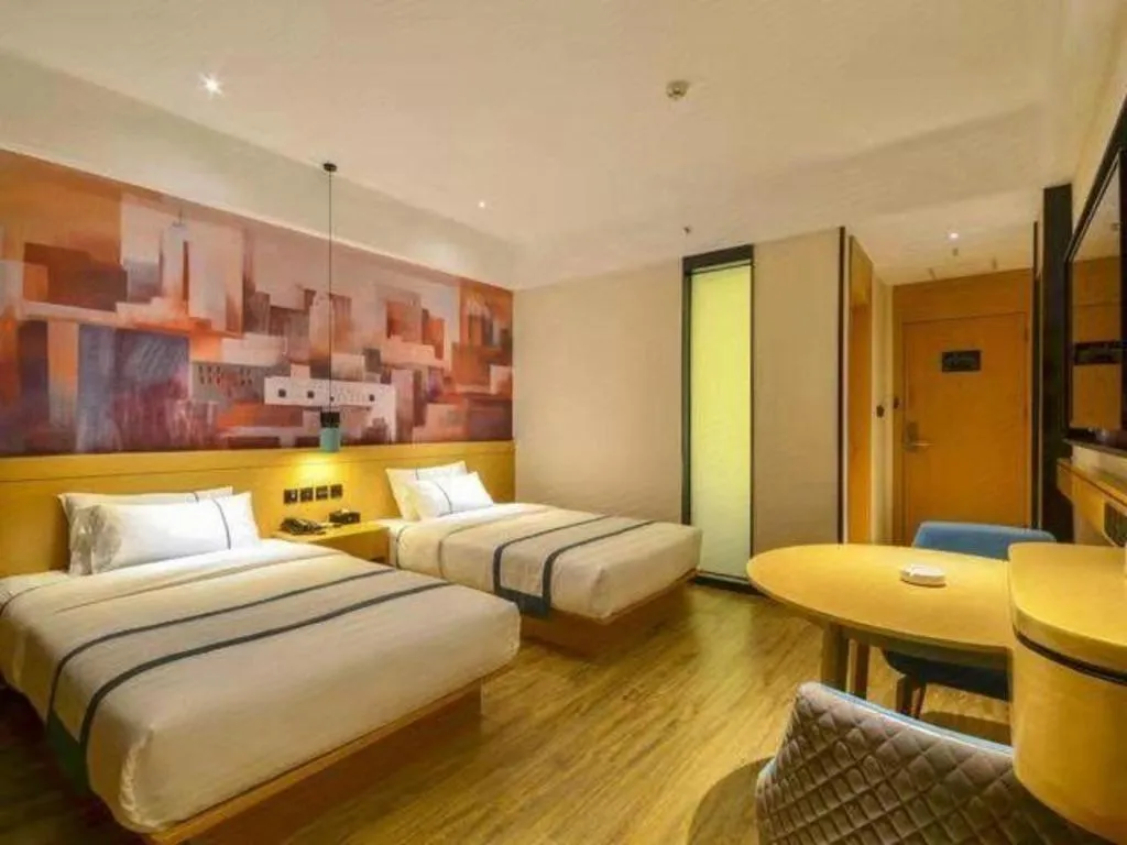 Bed in City Comfort Inn Lijiang Ancient Town