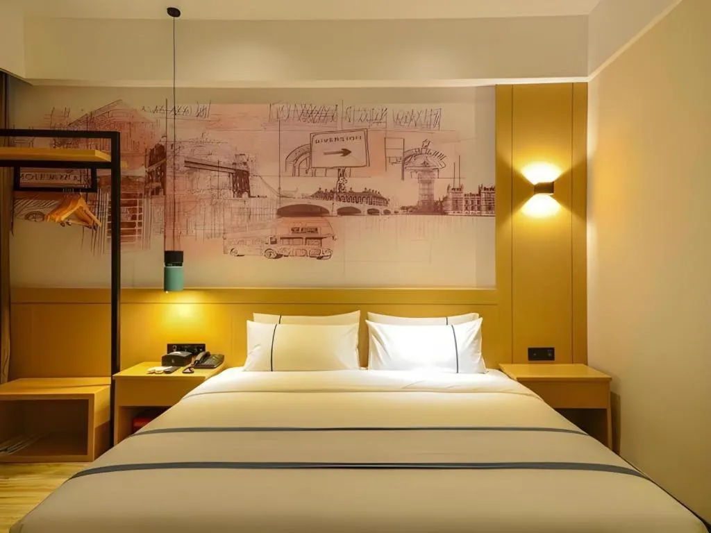 Bed in City Comfort Inn Lijiang Ancient Town