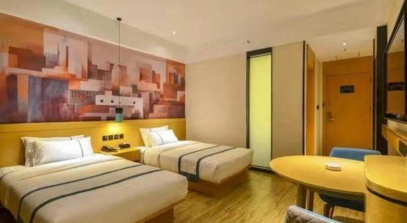 Bed in City Comfort Inn Lijiang Ancient Town