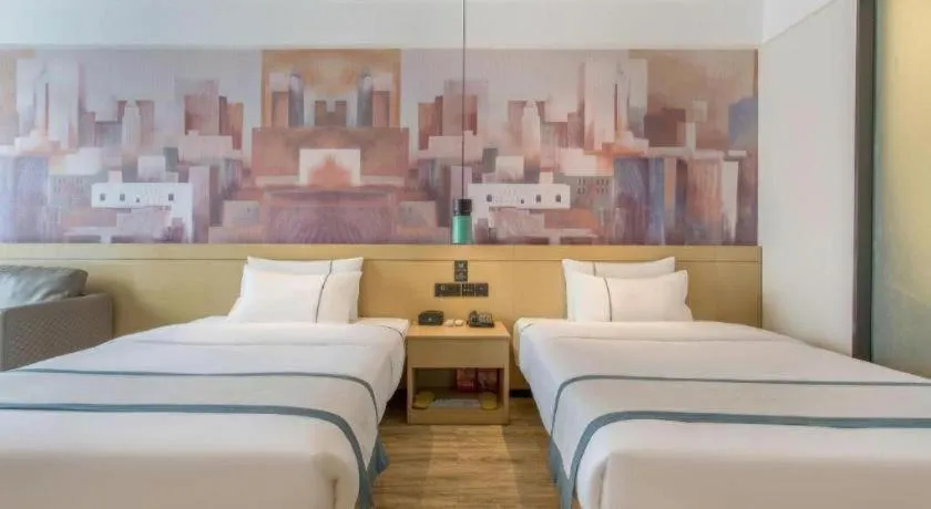 Bed in City Comfort Inn Lijiang Ancient Town