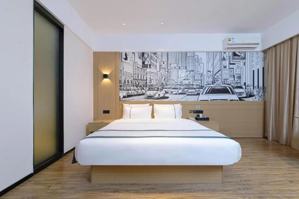 Bed in City Comfort Inn Honghu Avenue